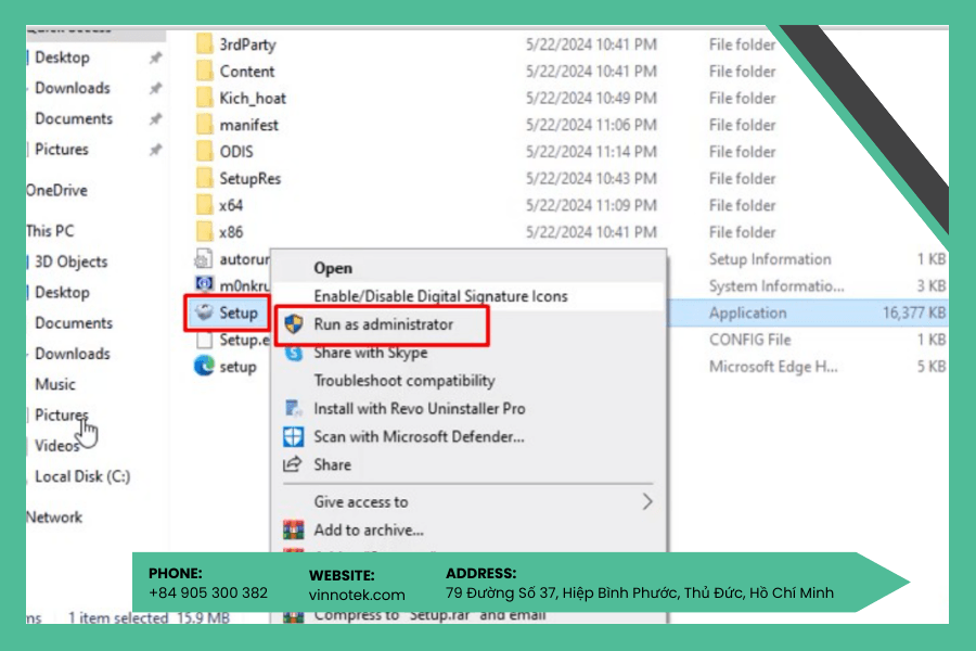 Chạy file setup để tiến hành cài đặt phần mềm 3ds Max 2025 Chạy file setup để tiến hành cài đặt phần mềm 3ds Max 2025
