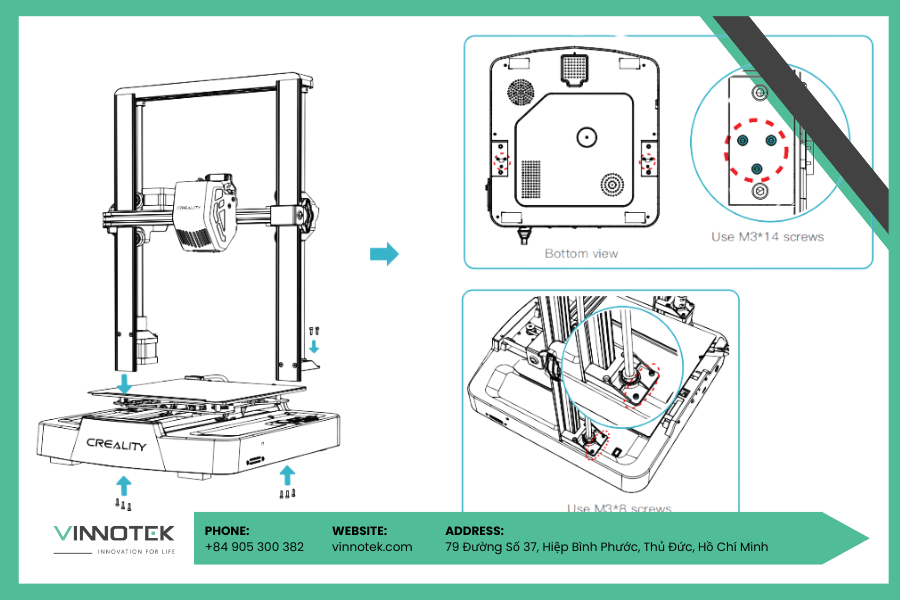 Hướng dẫn sử dụng máy in 3D lắp ráp khung cổng Hướng dẫn sử dụng máy in 3D lắp ráp khung cổng