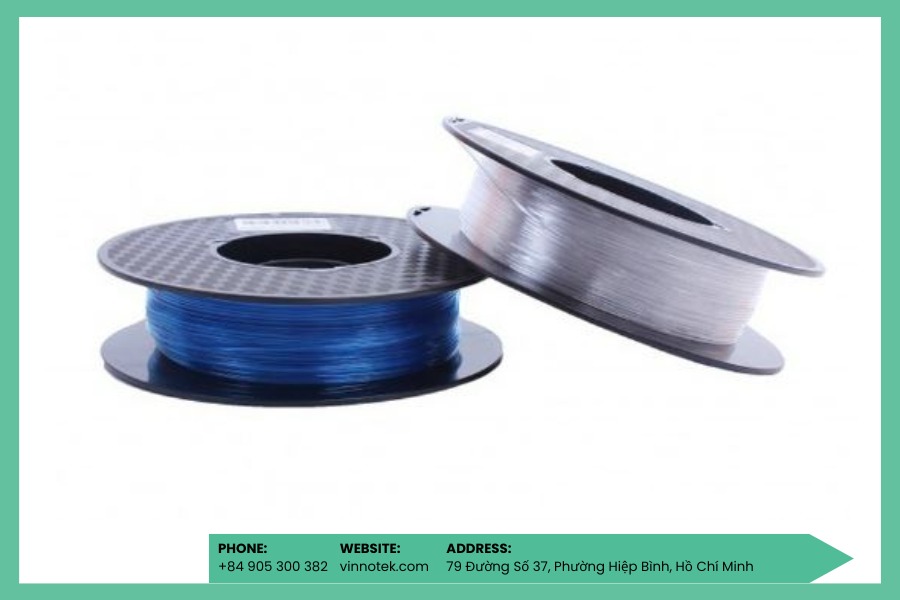 PETG là vật liệu bền, dẻo, dễ gia công, chi phí hợp lý và phù hợp cho nhiều ứng dụng in 3D