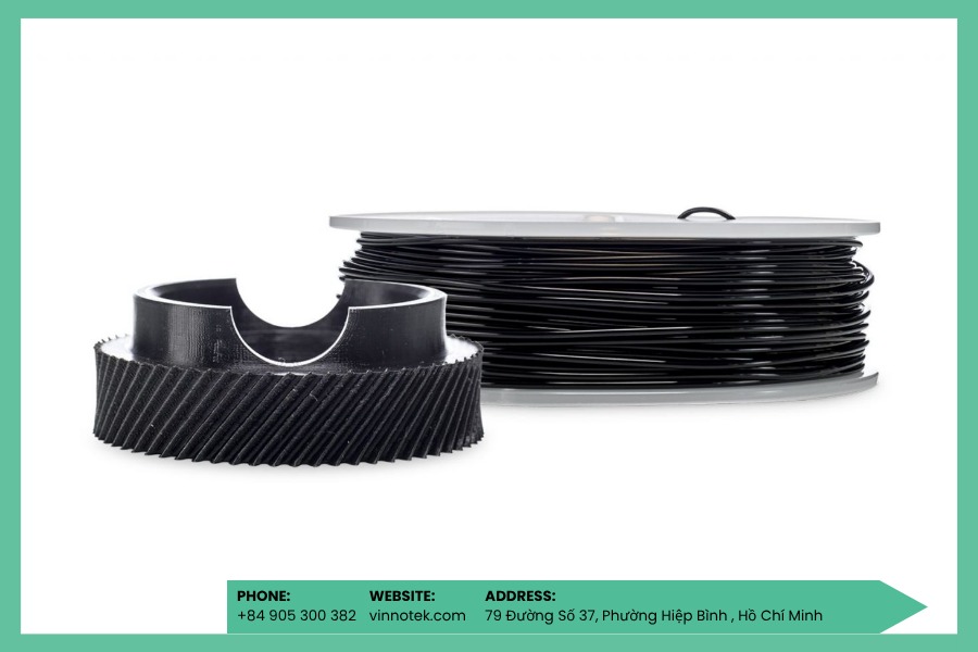 Sợi Nylon FDM: bền cơ học cao, chống mài mòn tốt, phù hợp in 3D kỹ thuật.
