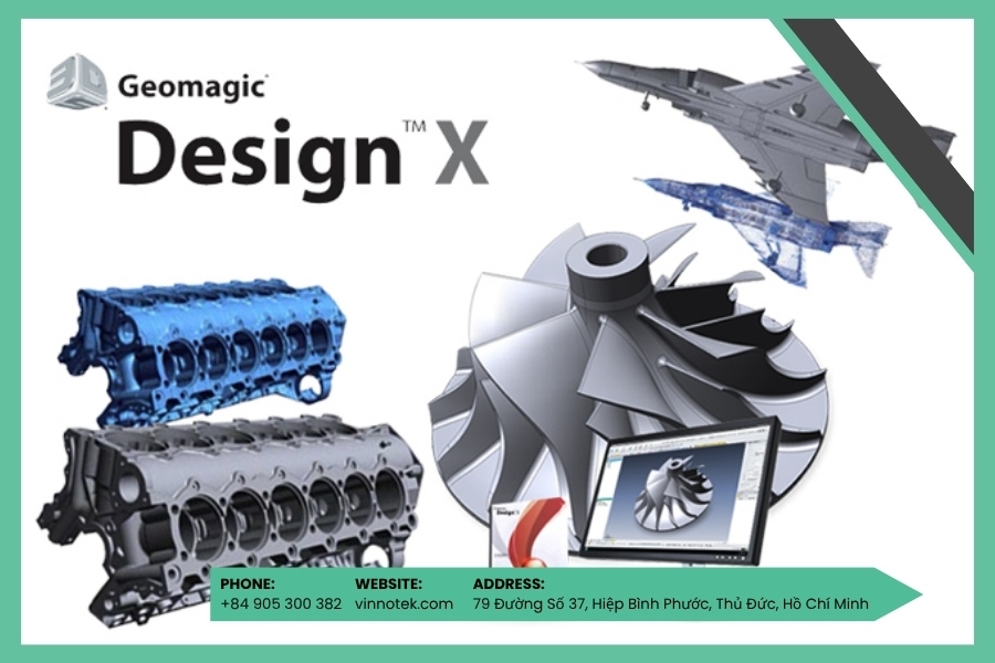 Phần mềm thiết kế 3D Geomagic Design X Phần mềm thiết kế 3D Geomagic Design X