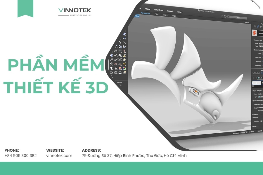 Phần Mềm Thiết Kế 3D