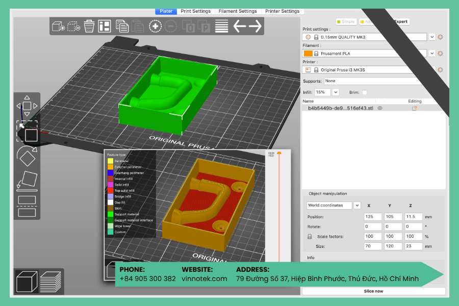  xử lý mô hình khi in 3d