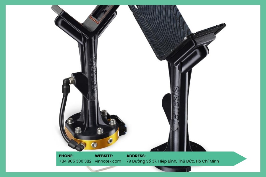Công nghệ in 3D nhựa (Polymer-based Additive Manufacturing) là giải pháp phổ biến trong in 3D cho sản xuất bộ phận sử dụng cuối cho robot công nghiệp