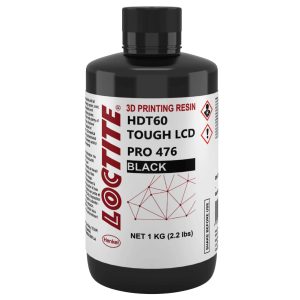 Henkel LOCTITE 3D PRO476 Black là vật liệu photoplastic cường độ cao được phát triển cho các ứng dụng in 3D đòi hỏi độ bền va đập tốt