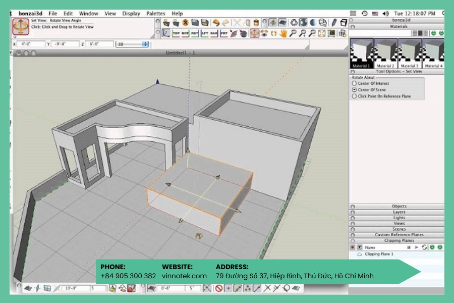 Bonzai3D là phần mềm thiết kế 3D miễn phí, sở hữu giao diện trực quan và dễ sử dụng