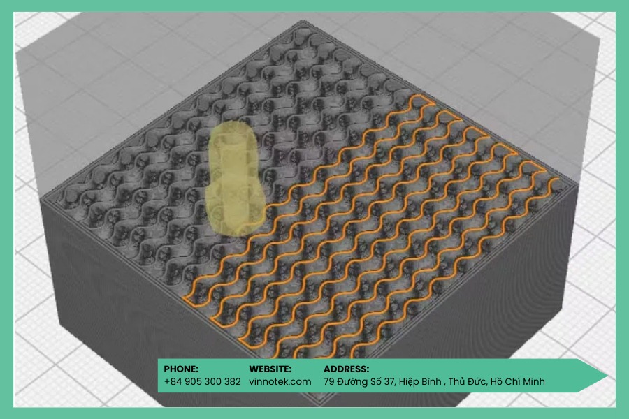 Infill Gyroid (cấu trúc sóng 3D)