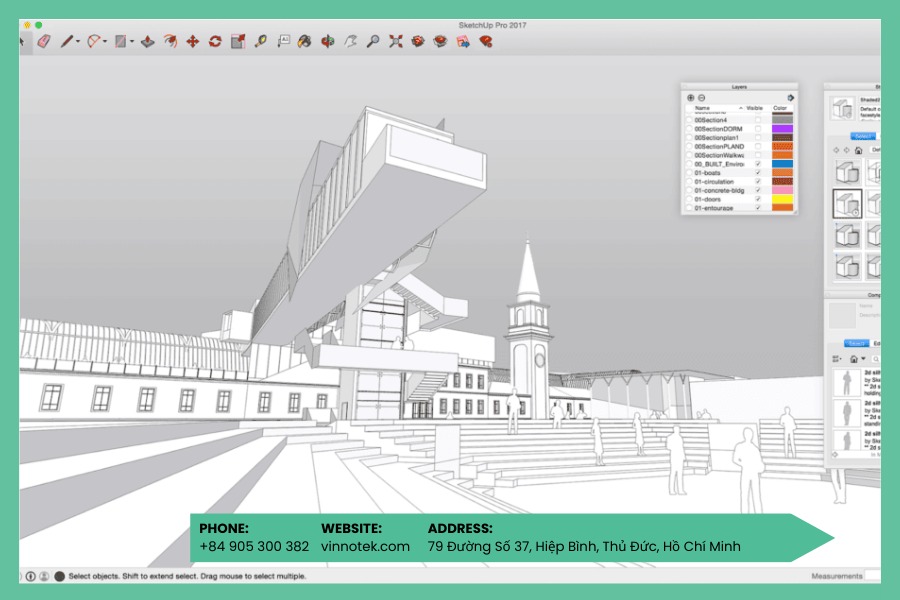 SketchUp – Công cụ dựng hình 3D trực quan
