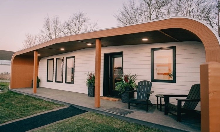 Nhà in 3D BioHome3D bằng máy in 3D lớn nhất thế giới