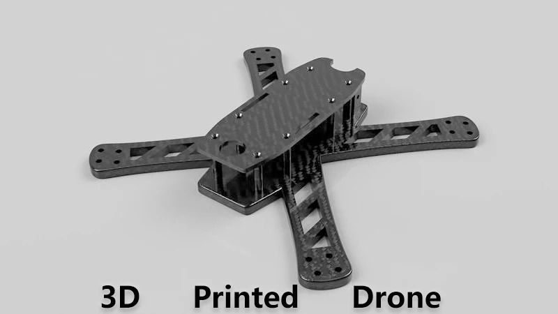 Khung UAV nhẹ, bền vượt trội nhờ in 3D sợi carbon và kim loại