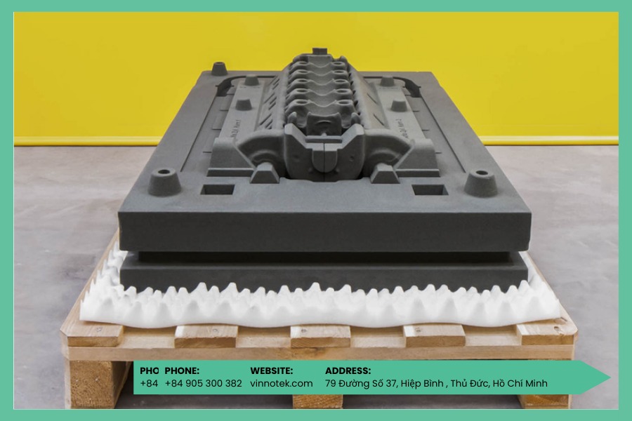In 3D phun kết dính tối ưu sản xuất lõi và khuôn đúc cát phức tạp, nhanh và tiết kiệm