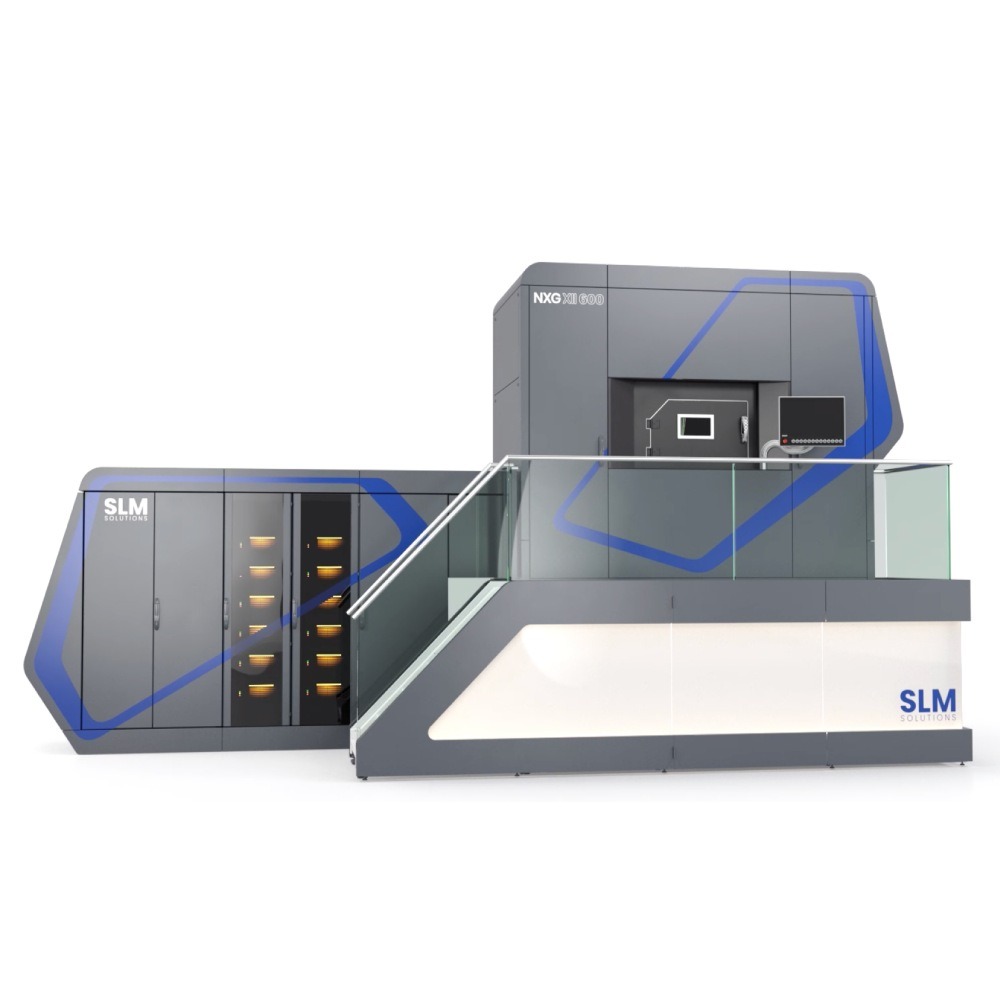 Nikon SLM Solutions in 3D kim loại chính xác, đáp ứng linh kiện hàng không từ vừa đến lớn.