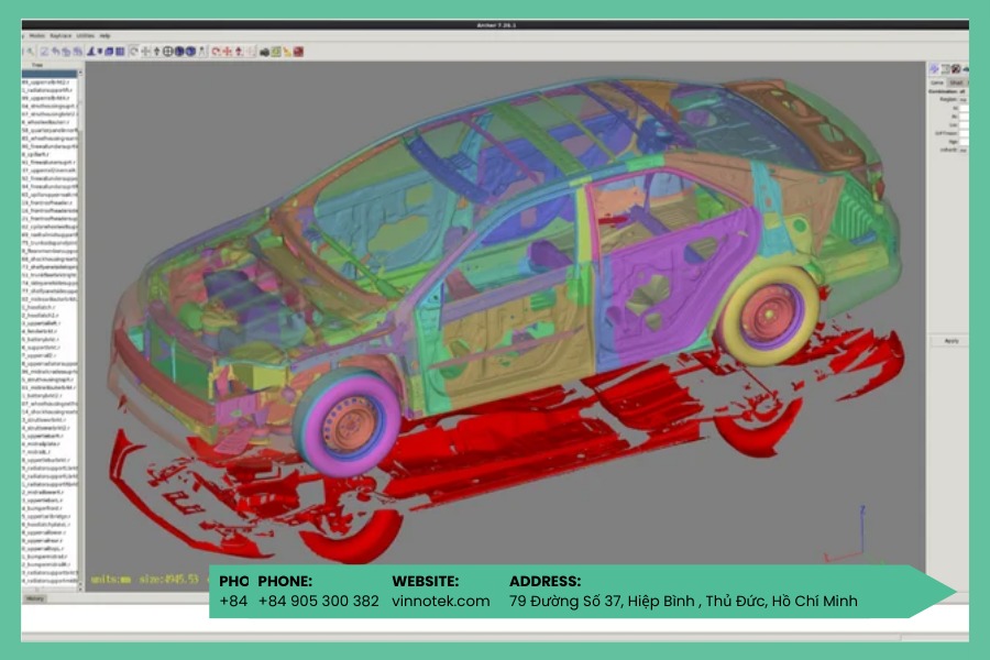 Phần mềm BRL-CAD nổi bật như một giải pháp mã nguồn mở