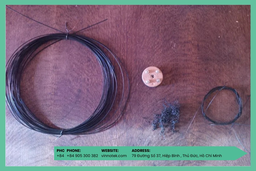 Xử lý sau filament để đảm bảo sợi đồng đều và sẵn sàng in 3D
