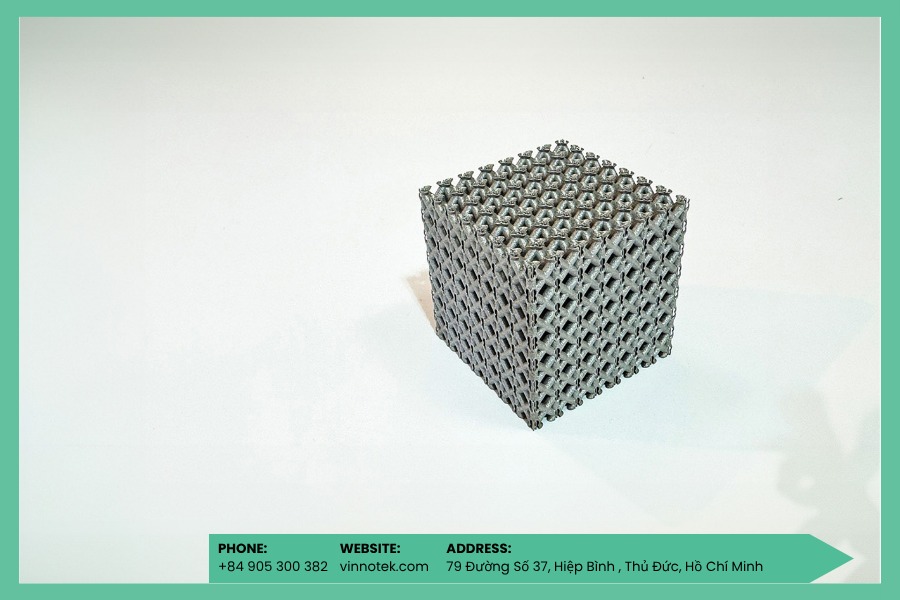 Khung titanium in 3D cho chân tay giả giúp nhẹ hơn, bền hơn và tối ưu cấu trúc.