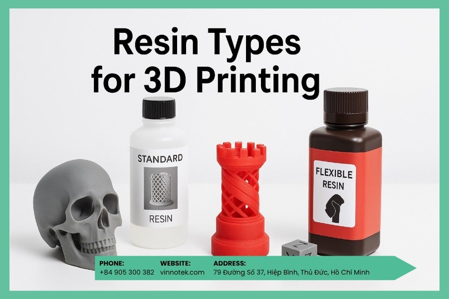 Mô hình giải phẫu 3D cần chọn vật liệu theo mục tiêu sử dụng