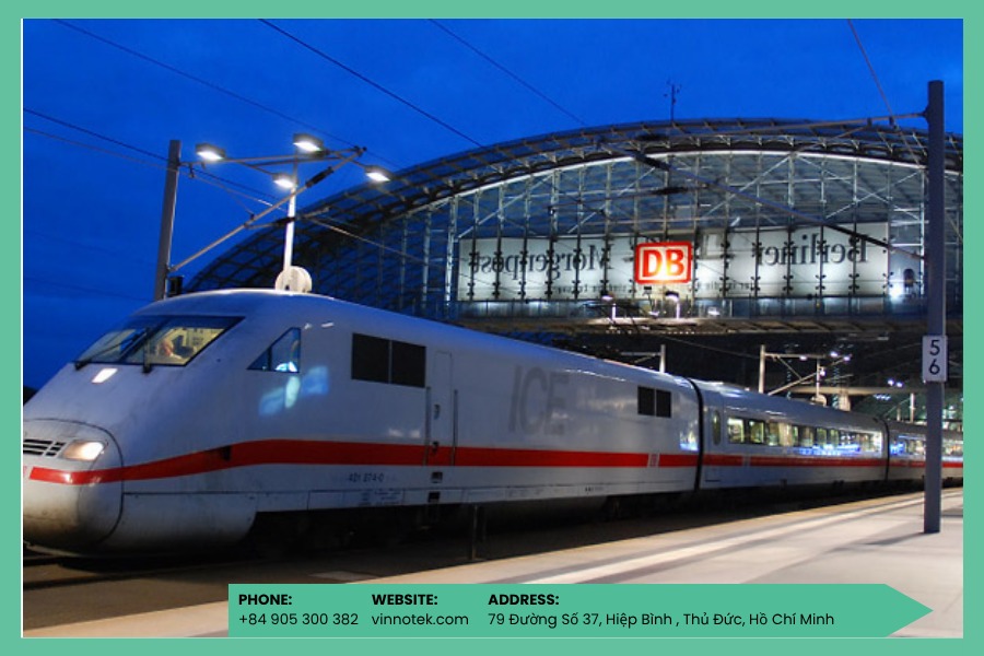 Deutsche Bahn ứng dụng in 3D để tối ưu phụ tùng và giảm downtime vận hành tàu.