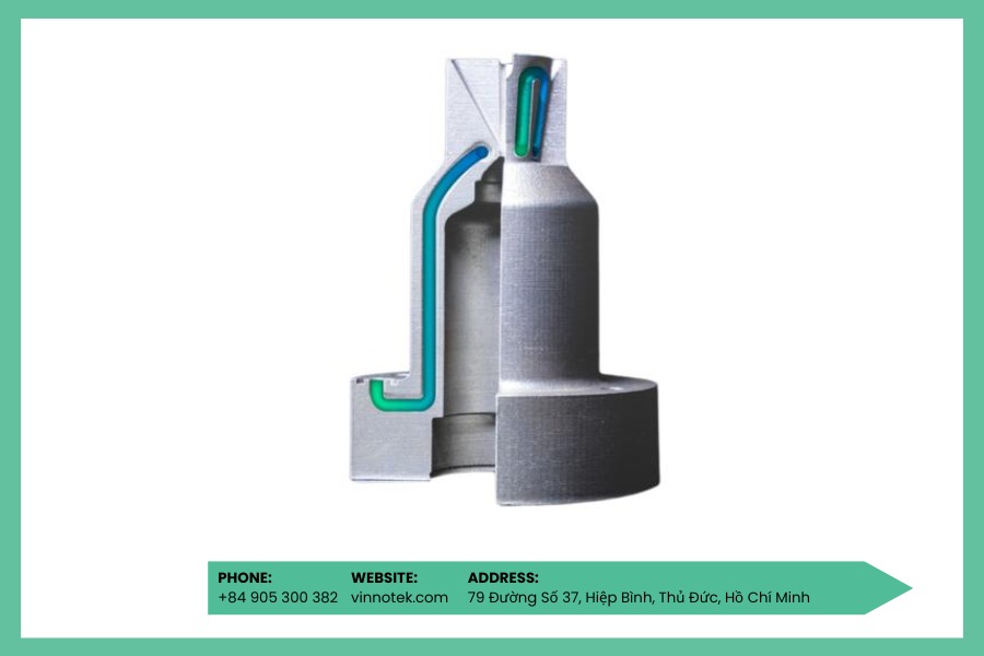 M300 phù hợp vì vừa in SLM ổn định, vừa đạt độ cứng cao