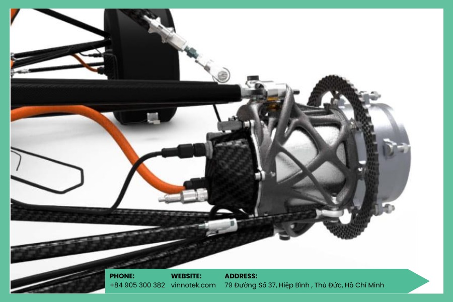 Motorsport và Formula Student xác nhận tính ứng dụng thực tế của suspension in 3D