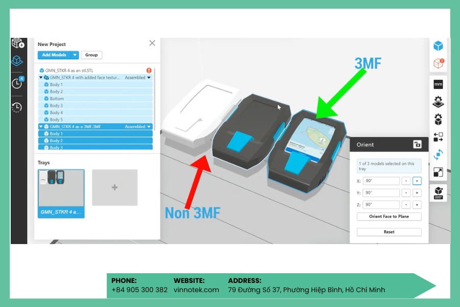 3MF File giúp giảm lỗi, tăng tốc in 3D và tối ưu quy trình sản xuất