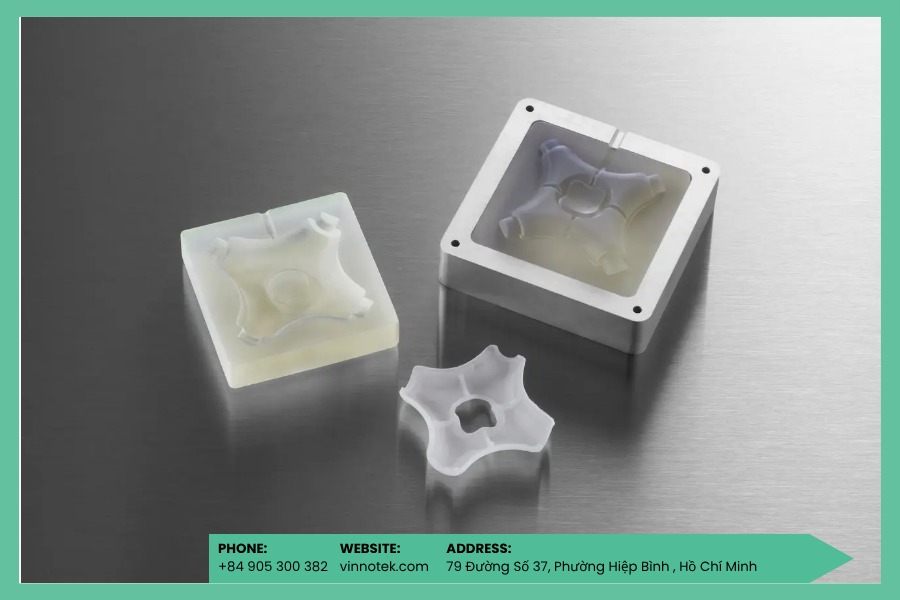 FDM composite không thay thế khuôn nhôm trong sản xuất hàng loạt.