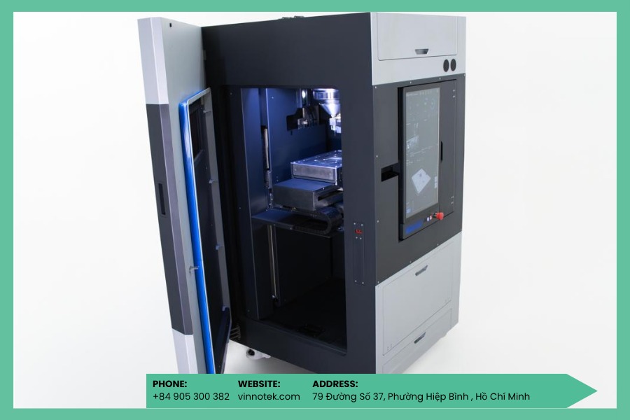 Meltio M600 được thiết kế cho các ứng dụng wire-laser LMD công nghiệp.