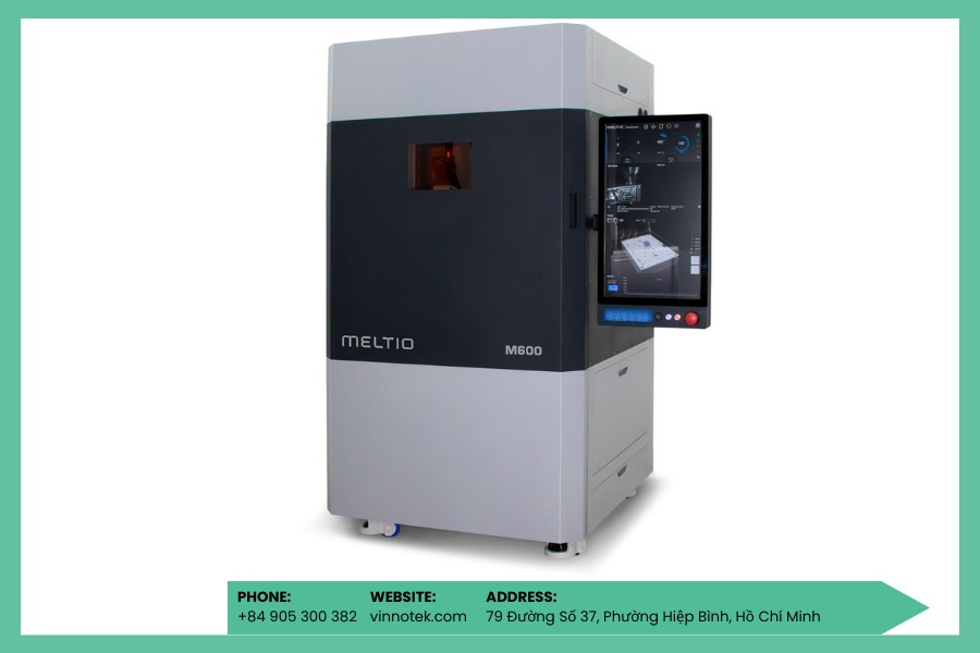 Meltio M600 mở ra khả năng sản xuất đa vật liệu trong cùng một chi tiết.