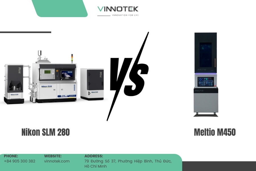SLM và DED là hai hướng công nghệ in 3D kim loại hoàn toàn khác nhau.