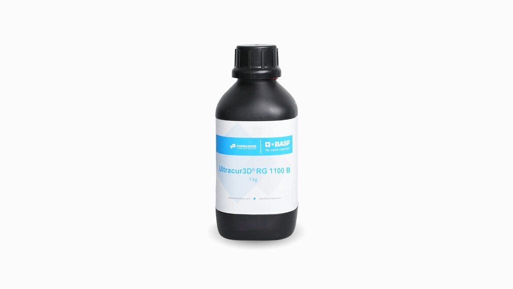 Vật liệu RG 1100 B mang lại độ chính xác cao và bề mặt hoàn thiện mịn.