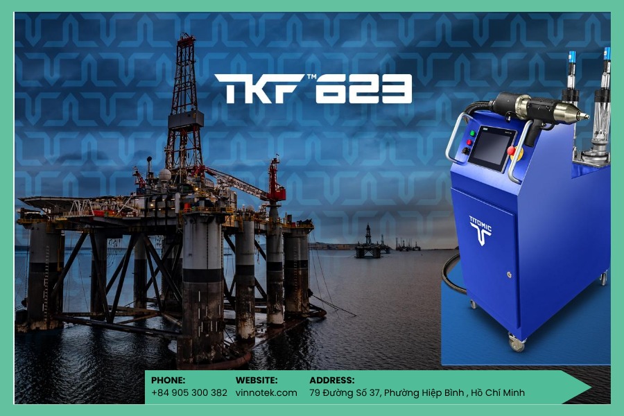 Titomic D623 phù hợp cho các ứng dụng coating hiệu năng cao tại depot.