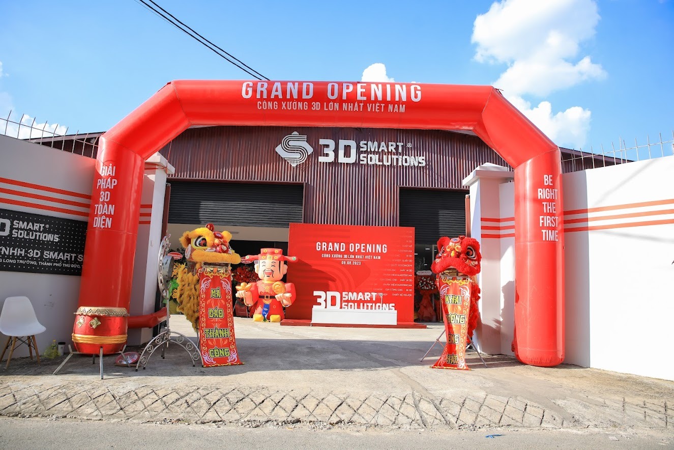 3D Smart Solutions là xưởng in 3D cung cấp giải pháp tạo mẫu và sản xuất toàn diện