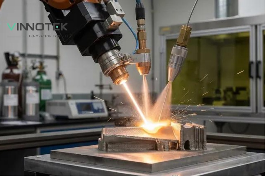 DED Robot-Arm – Deposition đa hướng cho part kích thước lớn