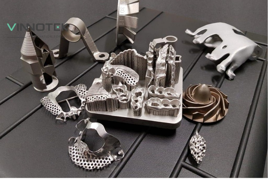 In 3D kim loại tạo chi tiết trực tiếp từ dữ liệu số, mở ra khả năng sản xuất geometry phức tạp