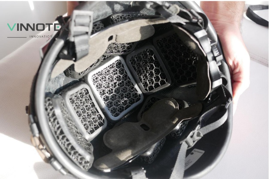 In 3D mở rộng khả năng phát triển mũ bảo hộ với thiết kế nhẹ và tối ưu hơn