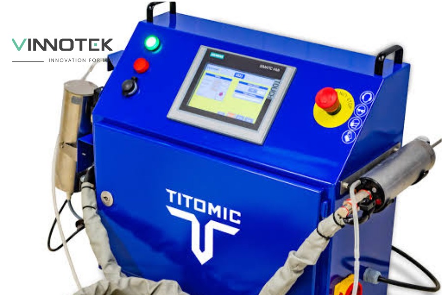 Titomic D523 tối ưu cho sửa chữa và phủ bề mặt tại hiện trường.