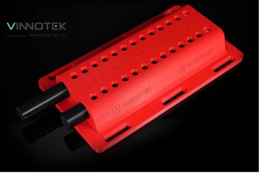 PA12 CF trên Raise3D E2CF cho thấy độ ổn định kích thước phù hợp với inspection fixture