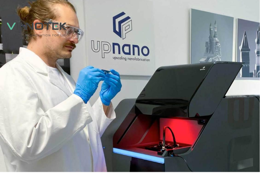 UpNano phát triển công nghệ 2PP cho in 3D độ phân giải submicrometer