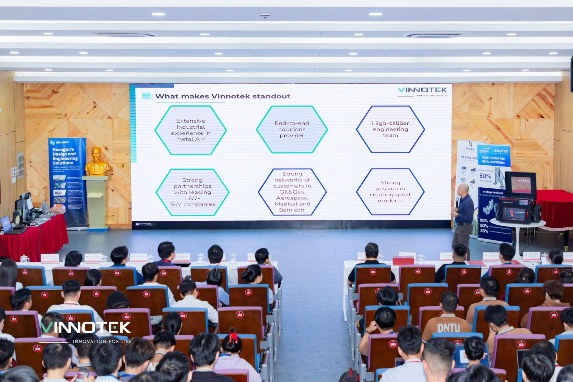 Đậu Văn Huân chia sẻ ứng dụng in 3D kim loại trong nhiều lĩnh vực sản xuất
