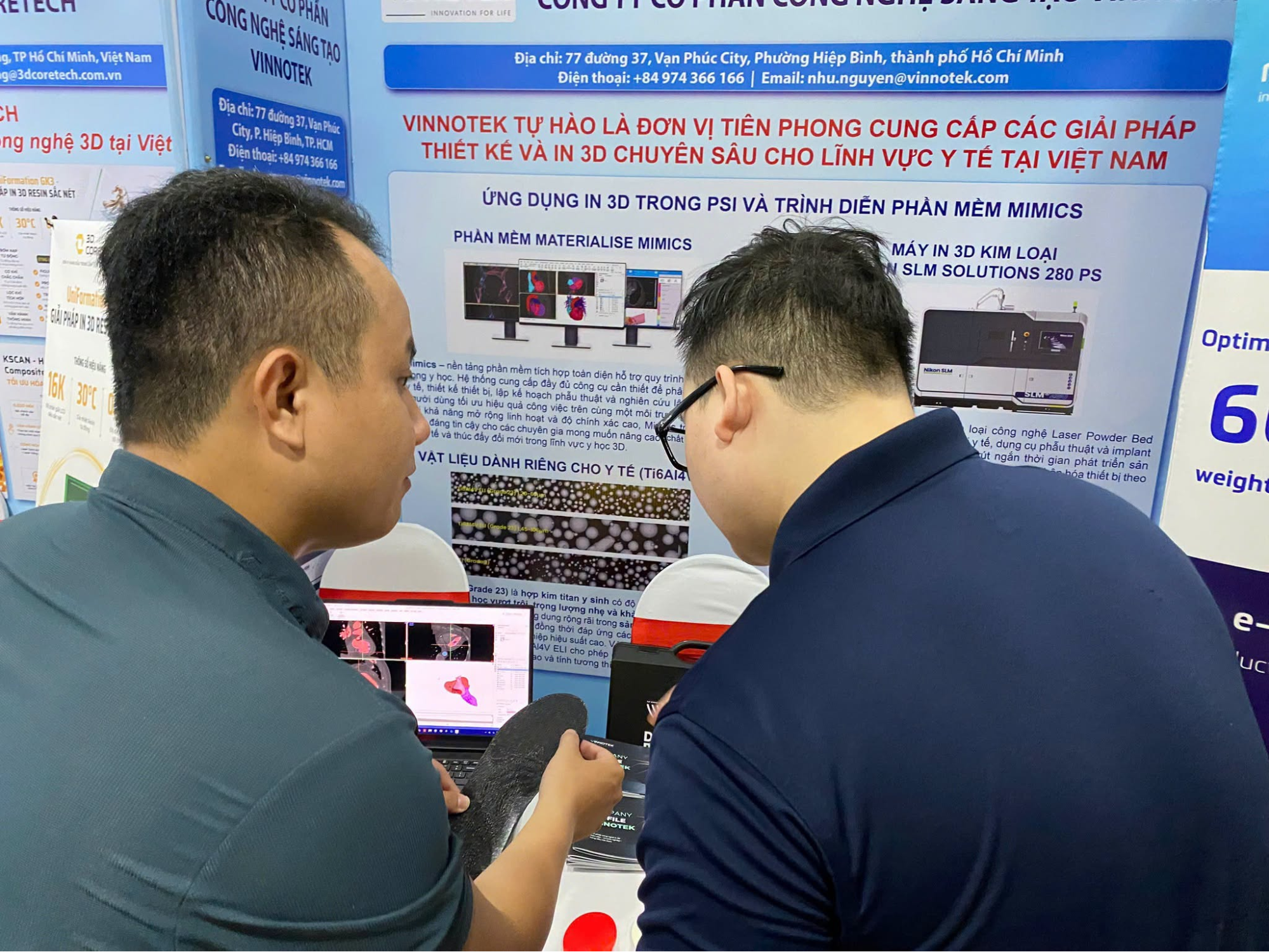 Vinnotek kết nối và trao đổi cùng cộng đồng y tế về AI, chuyển đổi số và sản xuất tiên tiến.